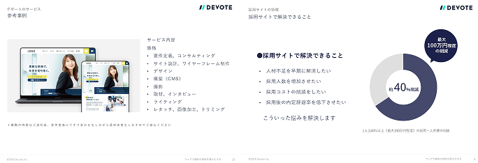 Devote会社資料
